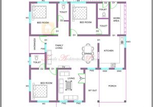 Free Kerala Home Plans Architecture Kerala Style Single Storied House Plan and