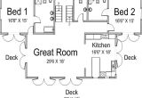 Guest Home Plans attached Guest House Plans Cottage House Plans