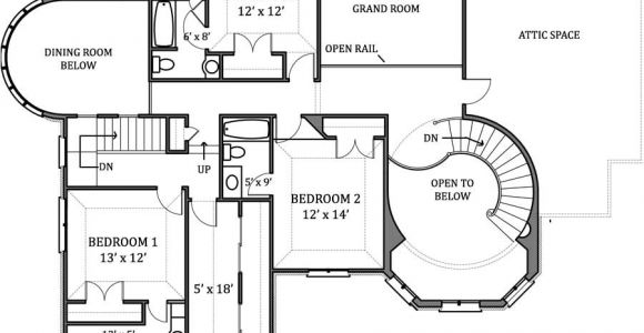 Home Building Plan Hennessey House 7805 4 Bedrooms and 4 Baths the House