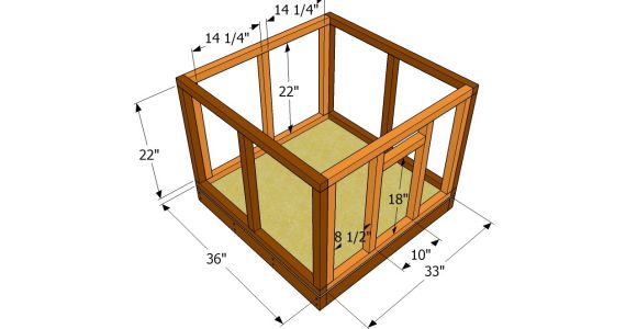 Home Dog Kennel Plans attaching the Walls Free Garden Plans How to Build