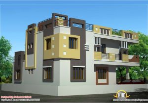 Home Elevation Plan Duplex House Plan and Elevation 2878 Sq Ft Kerala