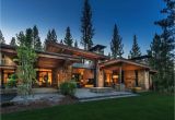 Home Plan Architect Mountain Modern Home In Martis Camp with Indoor Outdoor Living