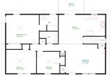 Home Plan Design Simple One Floor House Plans Ranch Home Plans House