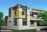 Home Plan Elevation Duplex House Plan and Elevation 2878 Sq Ft Kerala