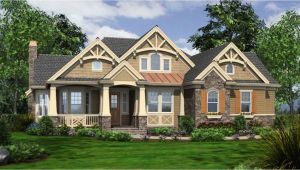 Home Plans Designs One Story Craftsman Style House Plans Craftsman Bungalow