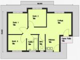 Home Plans for Free Cheap 3 Bedroom House Plan 3 Bedroom House Plan south