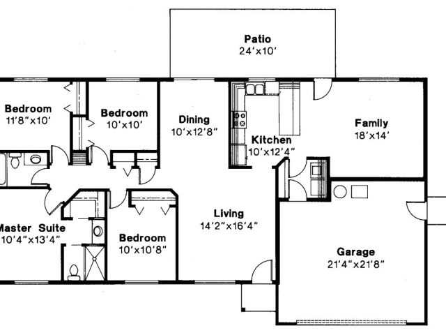 Home Plans With No Dining Room