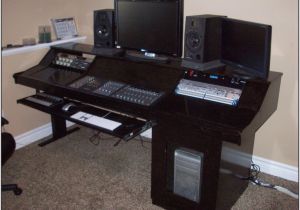 Home Recording Studio Desk Plans Recording Studio Desk Plans Desk Home Design Ideas