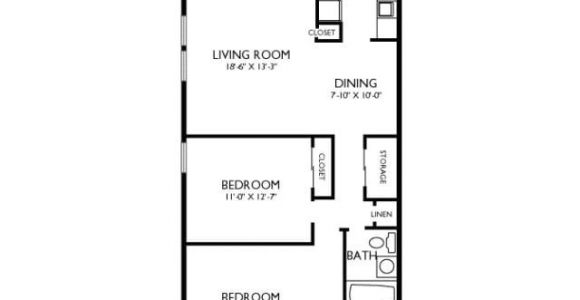 House Plan 2 Bedroom 1 Bathroom New 2 Bedroom 1 Bath House Plans New Home Plans Design