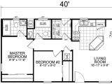 House Plan for 20×40 Site Second Unit 20 X 40 2 Bed 2 Bath 800 Sq Ft Little