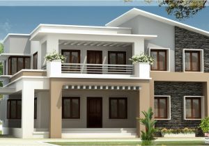 House Plan for Indian Homes Modern Mix Double Floor Home Design Indian House Plans