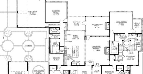 House Plans 3000 to 4000 Square Feet top Home Plans 4000 Square Feet Homeplansme Home Plans