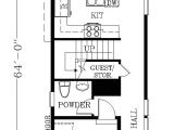House Plans for Wide but Shallow Lots 40 Foot Wide Lot House Plans