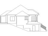 House Plans On Sloped Land Modern House Plans for Narrow Sloping Lots