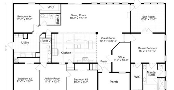 House Plans One Story 2500 Square Feet 2500 Sq Ft Modular House Plans Single Story Google