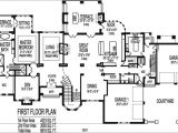 House Plans Over 10000 Sq Ft 10000 Square Foot Cool House Floor Plans 6 Bedroom 2 Story