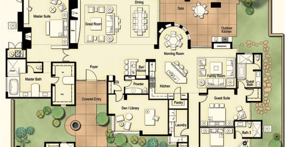 House Plans Tucson Hometalk Tucson Custom Home Hacienda Floor Plan