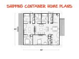 House Plans Using Shipping Containers Shipping Containers House Plans Container House Design