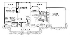 House Plans with Country Kitchens the Country Kitchen 8205 3 Bedrooms and 2 Baths the