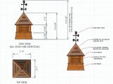 House Plans with Cupola Free Cupola Plans for Your Neat Shed