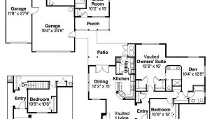House Plans with Detached Guest Suite Detached Guest Cottage or In Law Suite House Plan Hunters