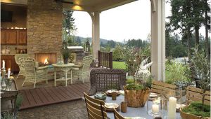 House Plans with Outdoor Kitchens Sizzling Outdoor Kitchen Designs the House Designers