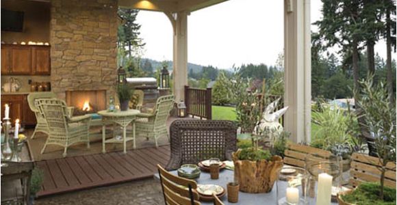 House Plans with Outdoor Kitchens Sizzling Outdoor Kitchen Designs the House Designers