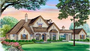 House Plans with Portico Garage English Country Style House Plans 5518 Square Foot Home