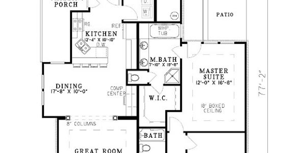 House Plans with Rear Side Entry Garage Side Entry Garage 5935nd Architectural Designs House