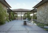 Houses with Courtyards Design Plans Single Story Modern Cottage In israel