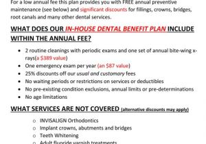 In House Dental Plans In House Dental Plan 28 Images J Michael Cisneros D D