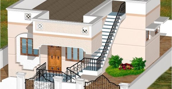 Indian Home Design 3d Plans 3d House Plans Indian Style Garden House Style and Plans