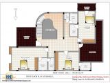 Indian Home Layout Plans Luxury Indian Home Design with House Plan 4200 Sq Ft
