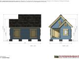 Insulated Dog House Plan Home Garden Plans Dh300 Insulated Dog House Plans