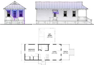 Katrina Home Plan Small Scale Homes Katrina Cottages Cusato Cottages