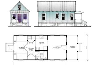 Katrina Home Plan the Katrina Cottage Model 517