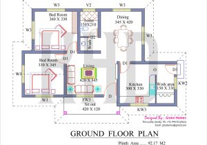 Kerala Home Design and Floor Plans 3 Bedroom House Floor Plan with Models Model House Plans