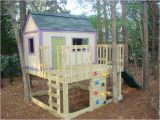 Kids Play House Plans Ana White Kid 39 S Playhouse and Slide Diy Projects