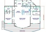 Lake Home Floor Plans Grand Lake House Plan by Hilltop Log Timber Homes