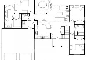 Large Open Floor Plan Homes Best Open Floor House Plans Cottage House Plans