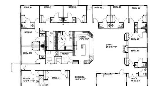 Large Ranch Home Floor Plans Large Ranch House Plans Smalltowndjs Com