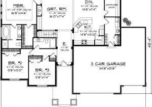 Large Ranch Style Home Plans Ranch House Plans Big Garage Home Deco Plans