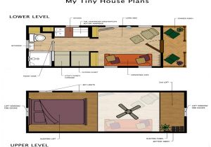 Little Homes Plans Tiny House Plans with Loft Tiny Loft House Floor Plans