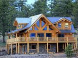Log and Stone Home Floor Plans Log Cabin Stone House Plans