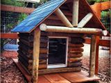 Log Cabin Dog House Plans Log Cabin Rustic Just Take A Few Logs Off to Be