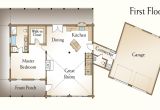 Log Home Floor Plans with Loft and Garage Ranch Floor Plans Log Homes Log Home Floor Plans with Loft