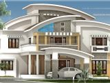 Luxary House Plans 3750 Square Feet Luxury Villa Exterior Kerala Home