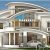 Luxury Homes Plans 3750 Square Feet Luxury Villa Exterior Kerala Home