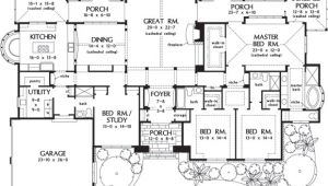 Luxury Single Story Home Plans Awesome One Story Luxury Home Floor Plans New Home Plans