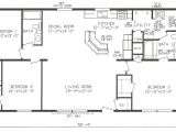 Manufactured Home Floor Plan Mobile Home Blueprints 3 Bedrooms Single Wide 71